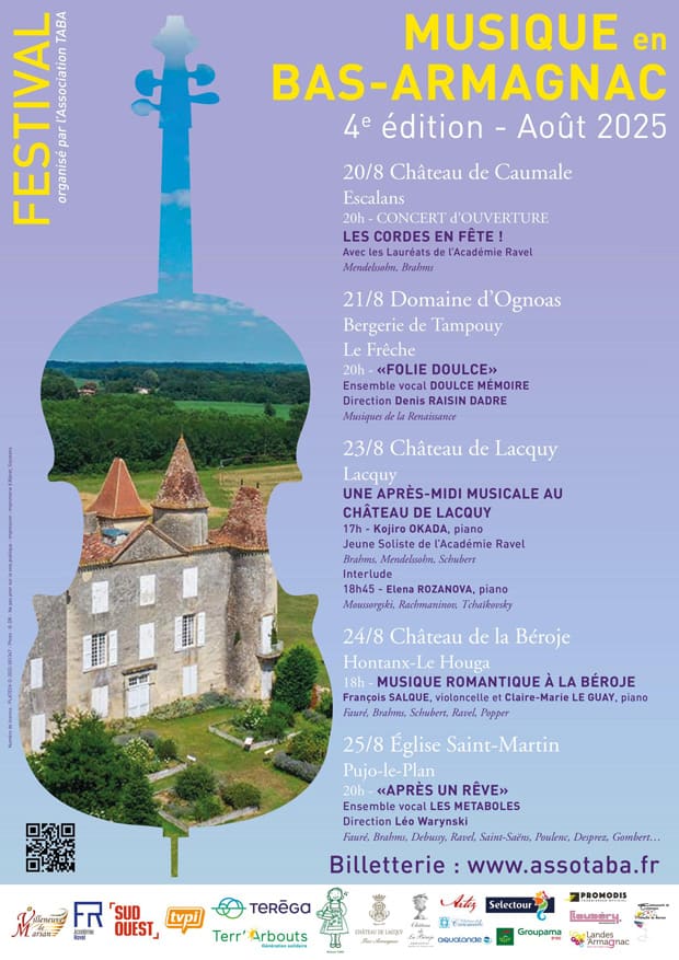 Music in Bas-Armagnac 2025